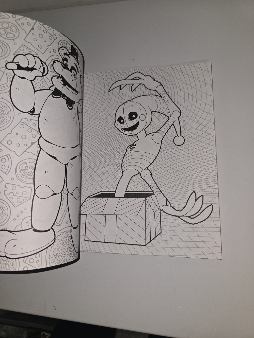 The Official Five Nights at Freddy's Coloring Book - White with Red Text - Picture 7 of 8